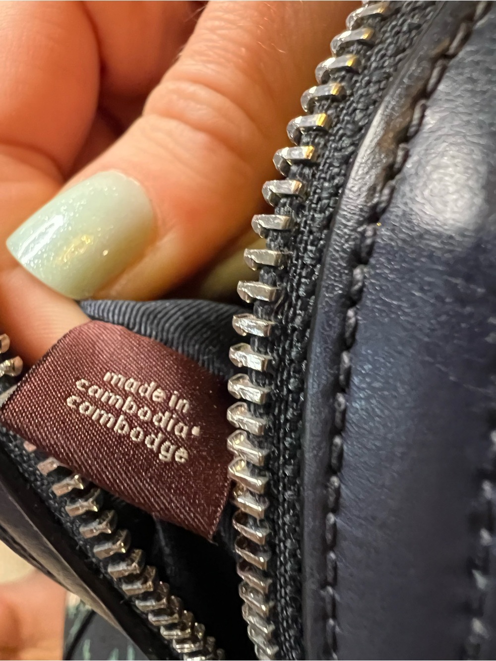 Coach Rowan Satchel Med w Rose Bouquet Print in Midnight Multi (Retail $350) - Picture 9 of 9